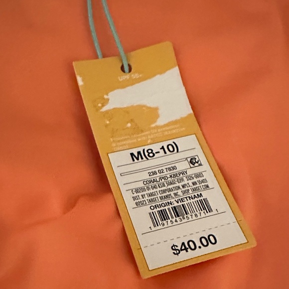 Kona sol Vibrant Salmon Sports Tee - Picture 3 of 3